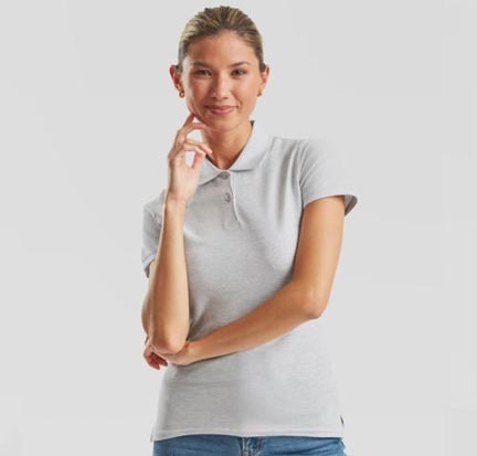 Fruit of the Loom Lady-Fit Premium Polo