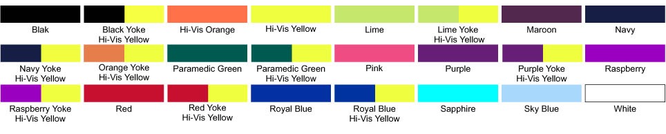 Yoko Hi-Vis 2 Bands & Braces Waistcoat